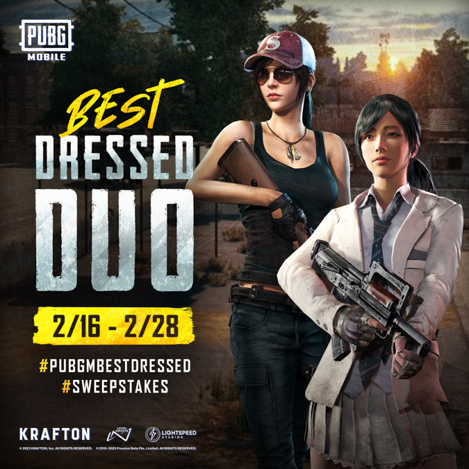 PUBG MOBILE - Best Dressed Duo-1200 x 1200
