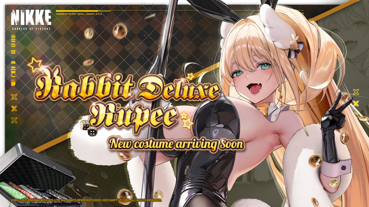 NIKKE - Outfit Showcase [Bunny Deluxe Rupee]_V1_Updated