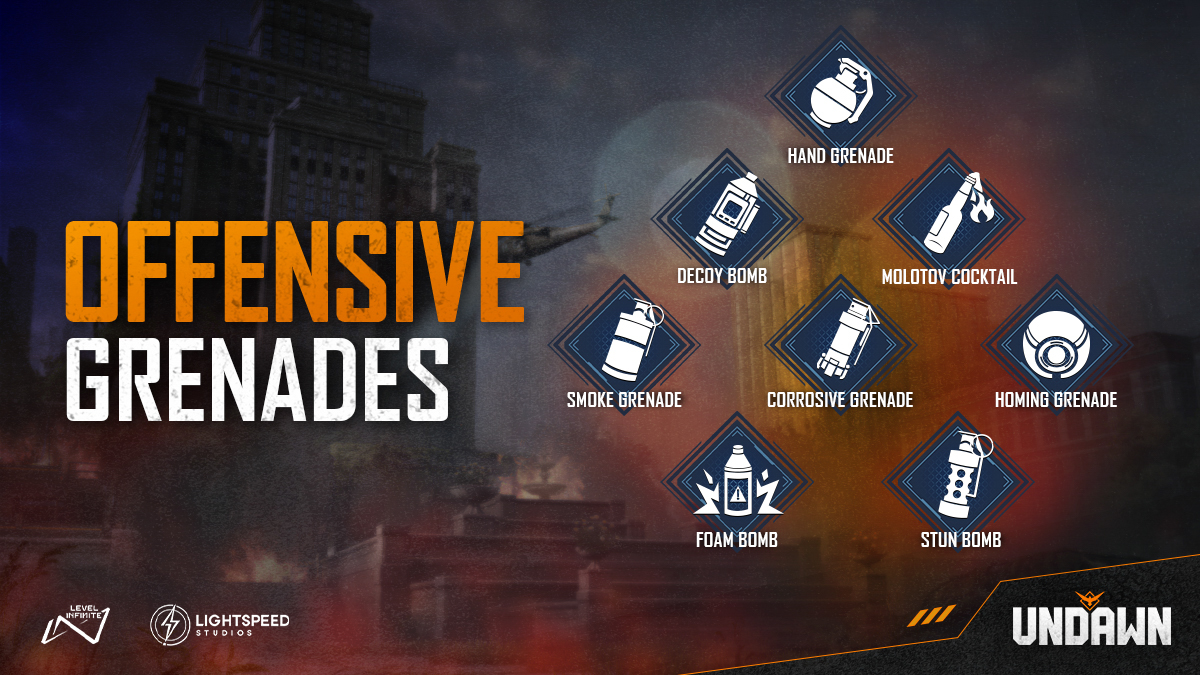 Undawn - Offensive Grenades - Static 1200x675